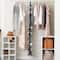 Household Essentials 59.75" Denim Cotton Blend & Plastic Over-the-Door 20 Pocket Shoe Organizer